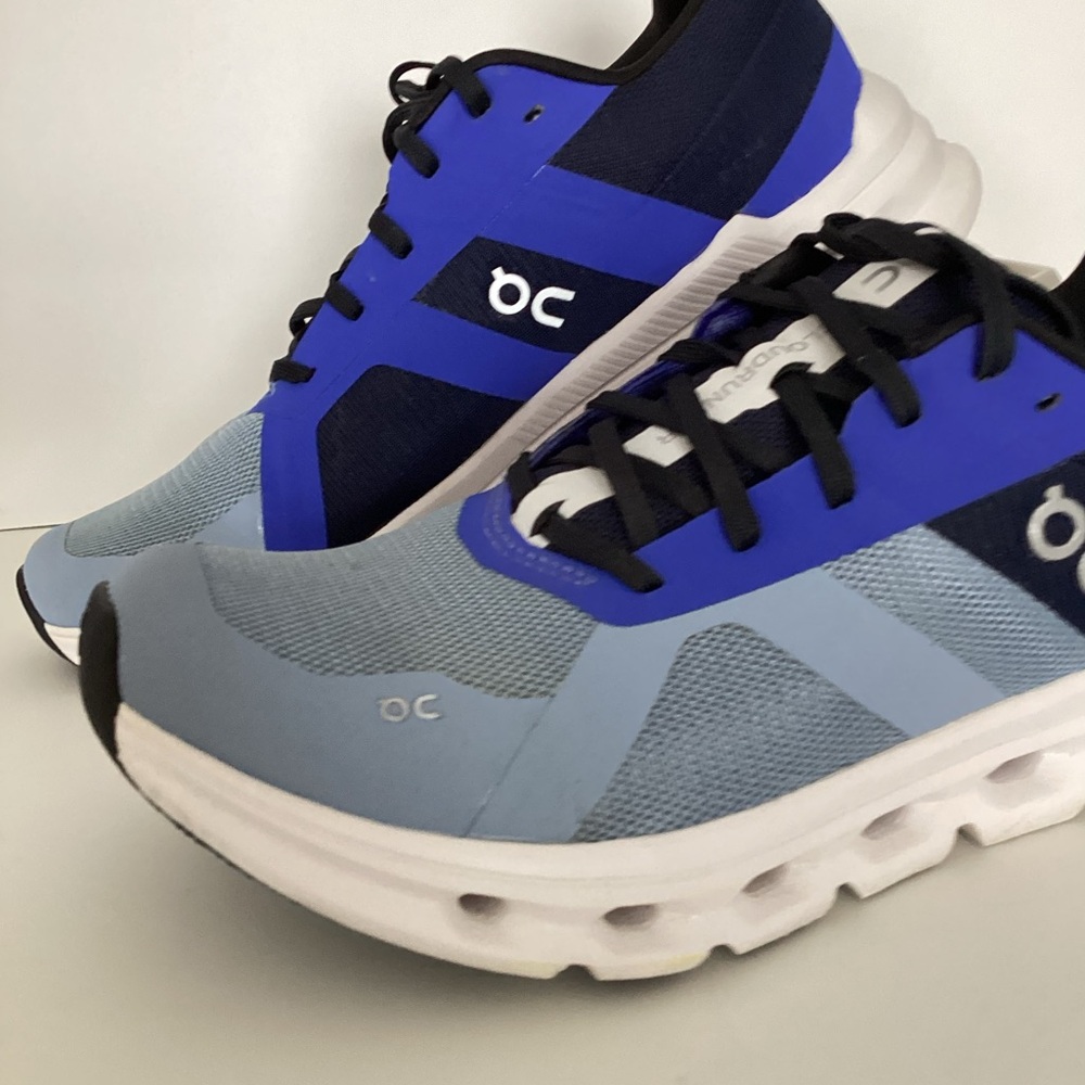 On Cloud Chambray/Midnight Running Trainer Sneake… - image 2